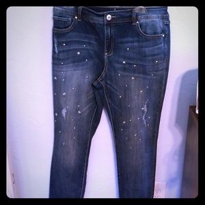 inc embellished jeans